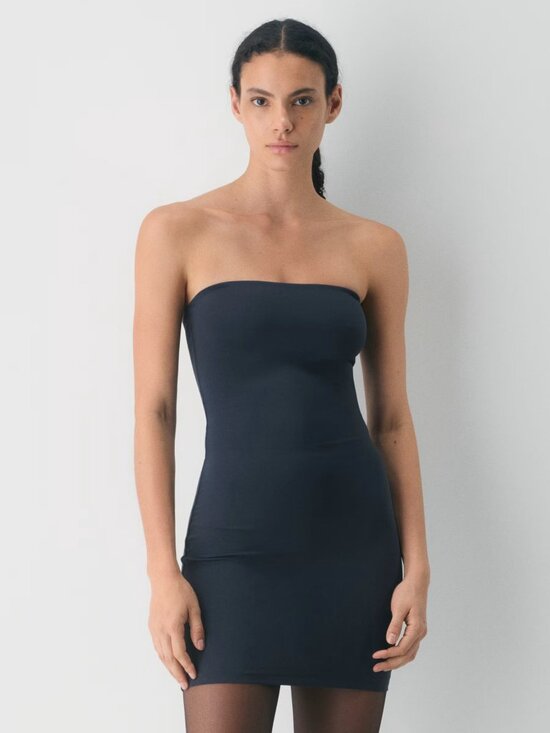 Aritzia Dresses & Skirts - Aritzia Original Contour Enrapture Mini Tube Dress Dark Night Navy Size Large